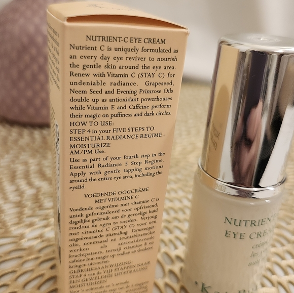 Kim Burki Nutrient-C Eye Cream BNIB Full Size - Picture 3 of 5